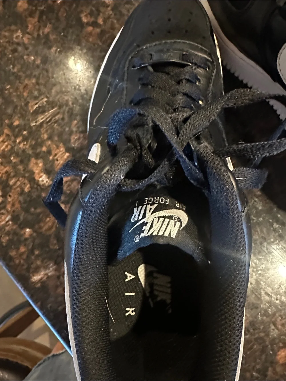 Nike Black & White Low-Top Swoosh Sneakers